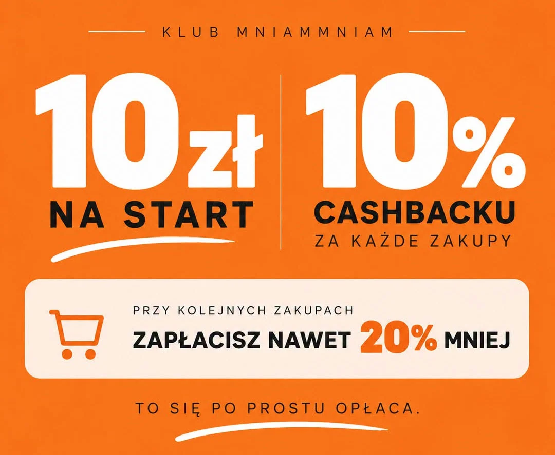 Klub MniamMniam: 10 zł na start i 10% cashbacku za każde zakupy. Przy kolejnych zakupach zapłacisz nawet 20% mniej.